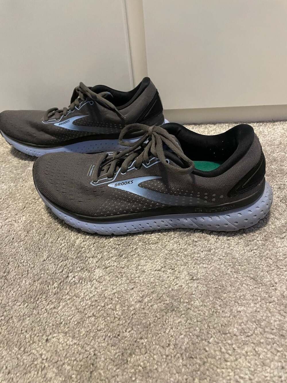 Brooks Glycerin 18 Women's Running Shoes Size 9.5 Grey Blue